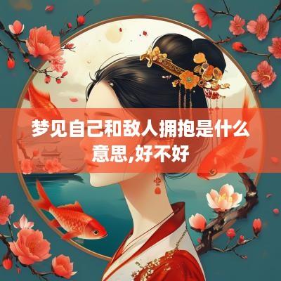 梦见自己和敌人拥抱是什么意思,好不好