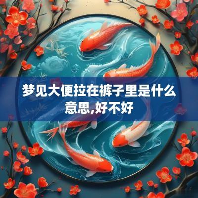 梦见大便拉在裤子里是什么意思,好不好