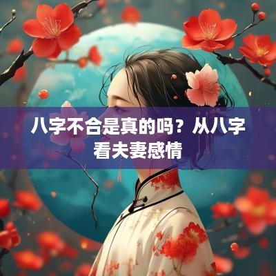 八字不合是真的吗？从八字看夫妻感情
