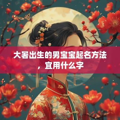 大暑出生的男宝宝起名方法，宜用什么字