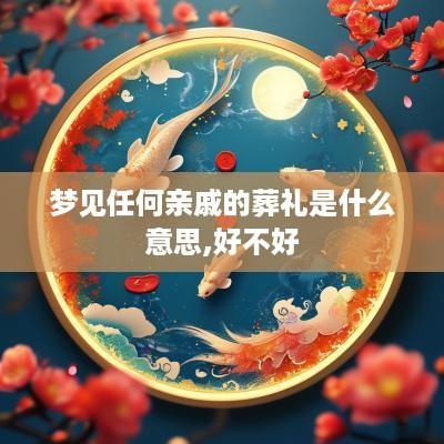 梦见任何亲戚的葬礼是什么意思,好不好