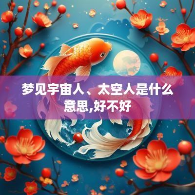 梦见宇宙人、太空人是什么意思,好不好