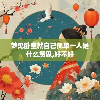 梦见卧室就自己孤单一人是什么意思,好不好