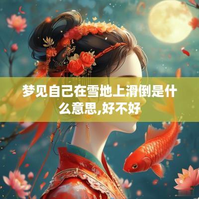 梦见自己在雪地上滑倒是什么意思,好不好