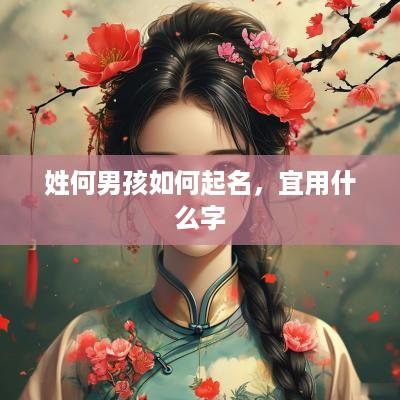 姓何男孩如何起名，宜用什么字