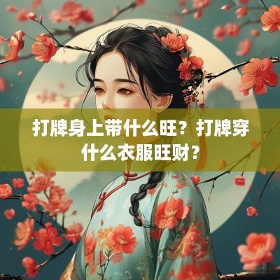 打牌身上带什么旺？打牌穿什么衣服旺财？