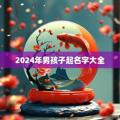 2025年男孩子起名字大全
