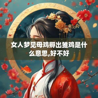 女人梦见母鸡孵出雏鸡是什么意思,好不好