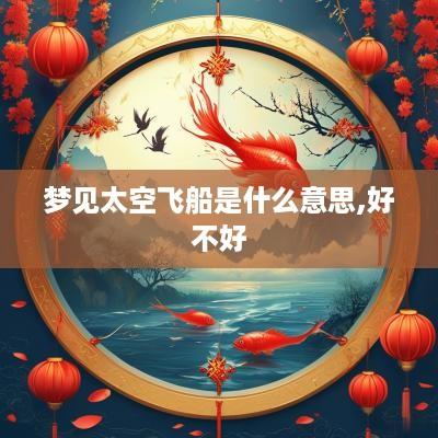 梦见太空飞船是什么意思,好不好