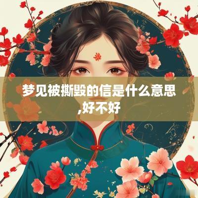梦见被撕毁的信是什么意思,好不好