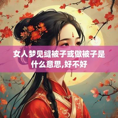 女人梦见缝被子或做被子是什么意思,好不好