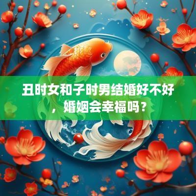 丑时女和子时男结婚好不好，婚姻会幸福吗？