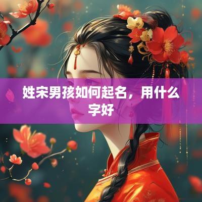 姓宋男孩如何起名，用什么字好