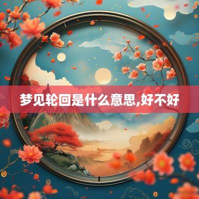 梦见轮回是什么意思,好不好