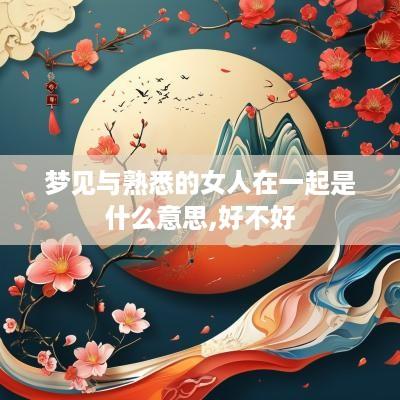 梦见与熟悉的女人在一起是什么意思,好不好