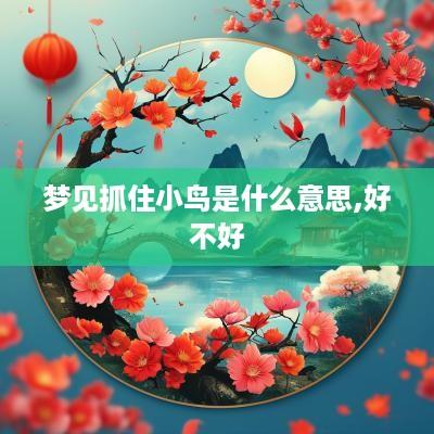 梦见抓住小鸟是什么意思,好不好