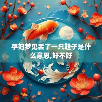 孕妇梦见丢了一只鞋子是什么意思,好不好