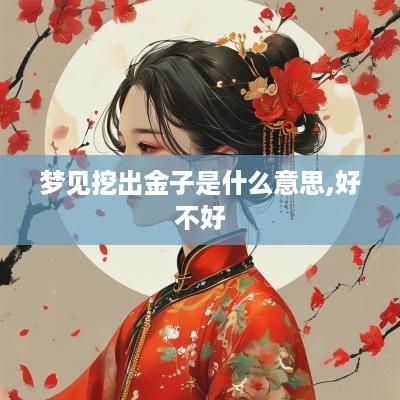 梦见挖出金子是什么意思,好不好