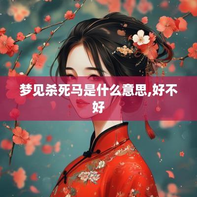 梦见杀死马是什么意思,好不好