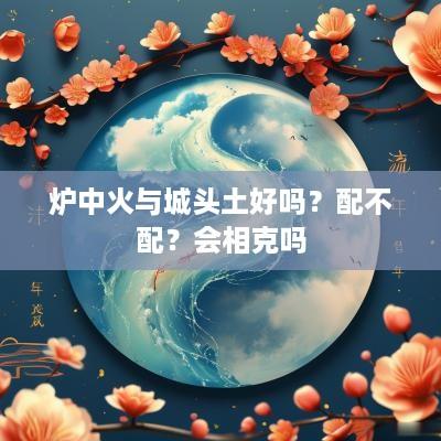 炉中火与城头土好吗？配不配？会相克吗
