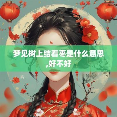 梦见树上结着枣是什么意思,好不好