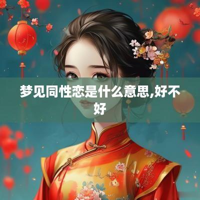 梦见同性恋是什么意思,好不好