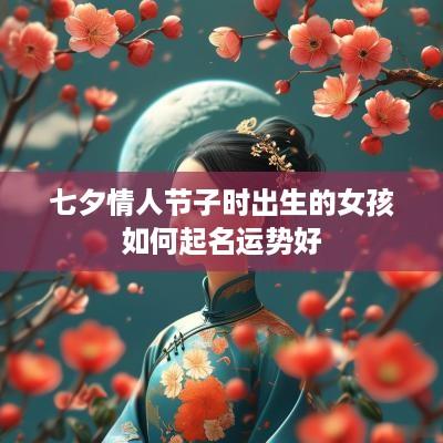 七夕情人节子时出生的女孩如何起名运势好