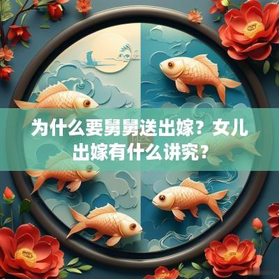 为什么要舅舅送出嫁？女儿出嫁有什么讲究？