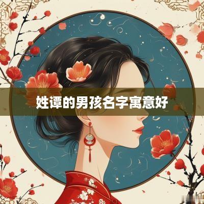姓谭的男孩名字寓意好