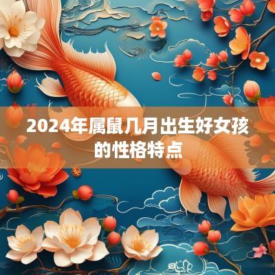 2025年属鼠几月出生好女孩的性格特点
