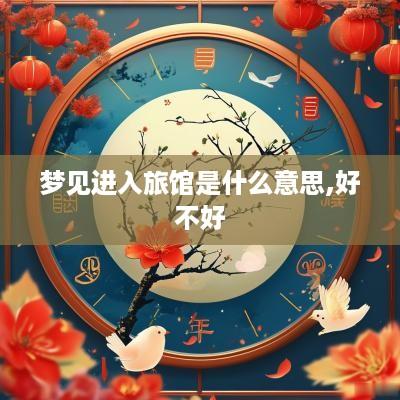 梦见进入旅馆是什么意思,好不好