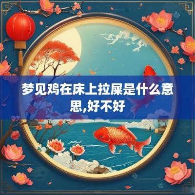 梦见鸡在床上拉屎是什么意思,好不好
