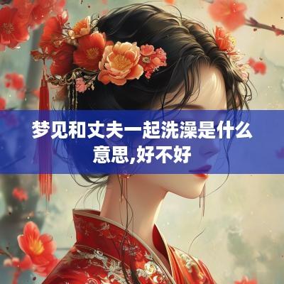 梦见和丈夫一起洗澡是什么意思,好不好