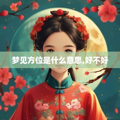 梦见方位是什么意思,好不好