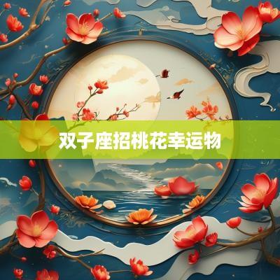 双子座招桃花幸运物