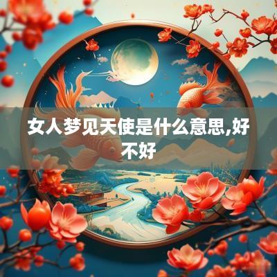女人梦见天使是什么意思,好不好