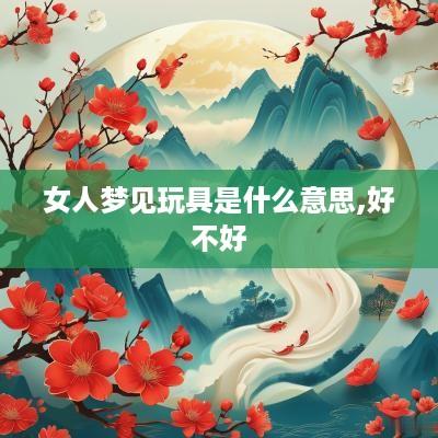 女人梦见玩具是什么意思,好不好