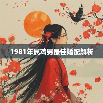 1981年属鸡男最佳婚配解析