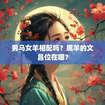 男马女羊相配吗？属羊的文昌位在哪？