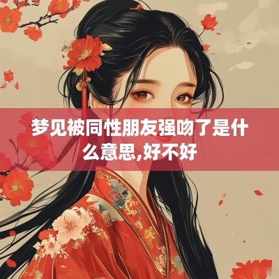梦见被同性朋友强吻了是什么意思,好不好