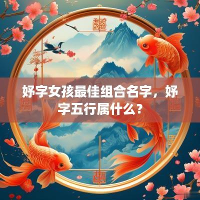 妤字女孩最佳组合名字，妤字五行属什么？