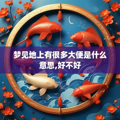 梦见地上有很多大便是什么意思,好不好