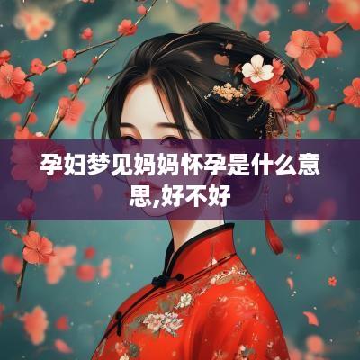 孕妇梦见妈妈怀孕是什么意思,好不好