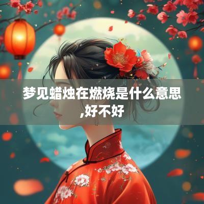 梦见蜡烛在燃烧是什么意思,好不好