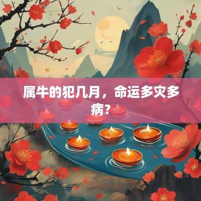 属牛的犯几月，命运多灾多病？