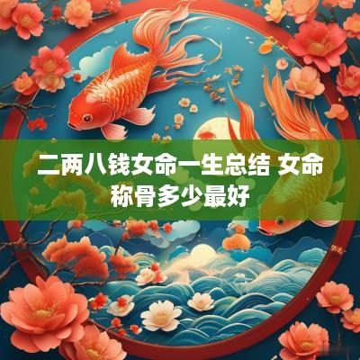 二两八钱女命一生总结 女命称骨多少最好