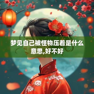 梦见自己被怪物压着是什么意思,好不好