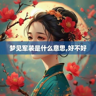 梦见军装是什么意思,好不好