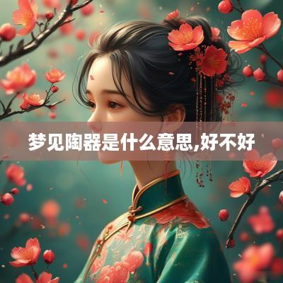 梦见陶器是什么意思,好不好