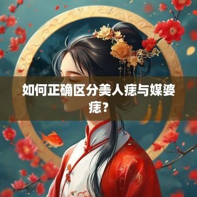 如何正确区分美人痣与媒婆痣？